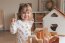 Jersey de coton Digital Shapes and Strokes - blanc