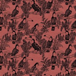 All-season sweatshirt toucan - terracotta melange