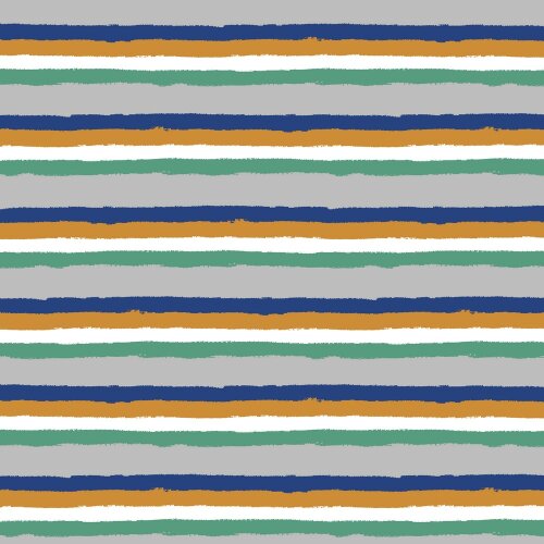 Softsweat Retro Streifen - lichtgrau