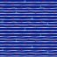 Cotton jersey Organic anchor on stripes - cobalt blue