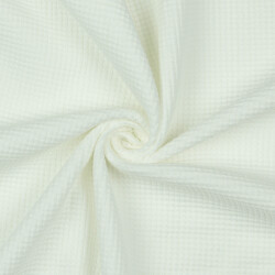 Waffle Jersey Organic - cream