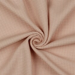 Waffle Jersey Organic - cold pink