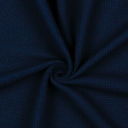 Waffle Jersey Organic - dark blue