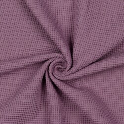 Organic waffle jersey - lavender