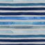 Cotton jersey digital stripes - light grey/blue