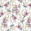 Maillot de algodón Digital Flowers - blanco