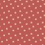French Terry flowers - fiery coral