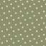 French Terry flowers - light old mint
