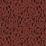 Katoenen jersey dots & forman - terracotta