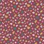 Cotton jersey Organic GRAPHIC dots - light berry