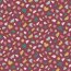 Cotton jersey Organic GRAPHIC dots - light berry