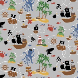 Bavlněný dres Organic PIRATE ISL& - světle...