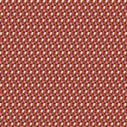 Jersey de coton Blocs graphiques bio - berry