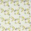 Cotton jersey glitter flowers - white