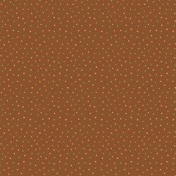 Jersey de coton à pois - noisette