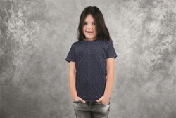 Cotton jersey dots - honey yellow