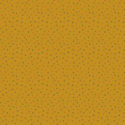Cotton jersey dots - honey yellow