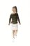 Cotton Jersey Digital Leaves - wit