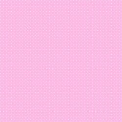Coton enduit petits points - rose pâle