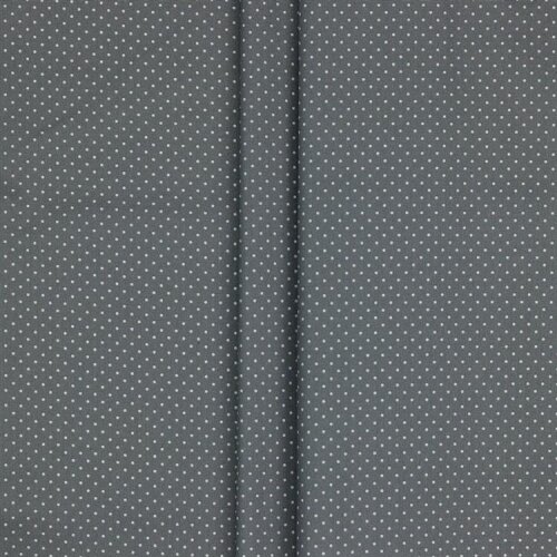 Cotone spalmato a piccoli punti - grigio ciottolo