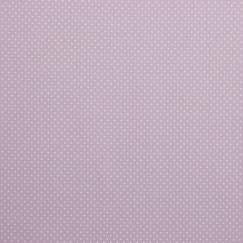 Coated cotton small dots - light purple