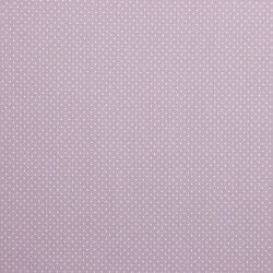 Coated cotton small dots - light purple