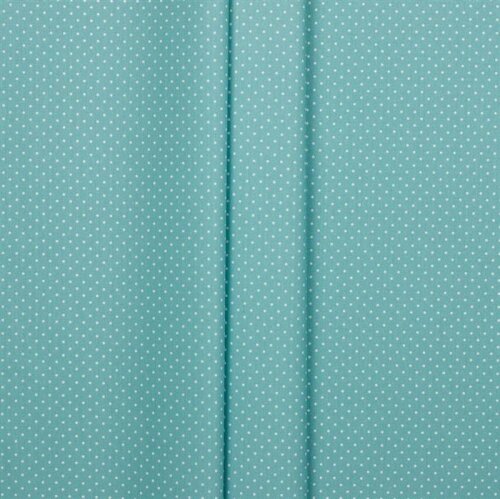 Coated cotton small dots - old mint