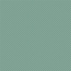 Coated cotton small dots - old mint