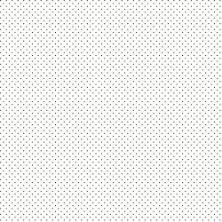 Coated cotton small dots - white/dark blue