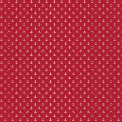 Coated cotton small anchors - red