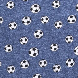 Wintersweat Digital Soccer Balls jeans azul