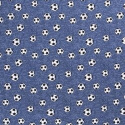 Wintersweat Digital Soccer Balls jeans azul
