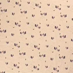 Cotton jersey squirrel beige