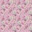 French Terry Digital bouquet pink