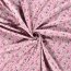 French Terry Digital boeket roze