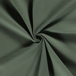 Waffelpiqué *Marie* 6mm Uni - dunkelaltmint