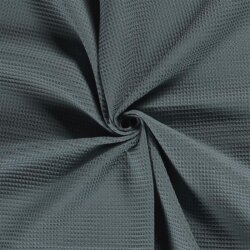 Waffelpiqué *Marie* 6mm Uni - jeansblau