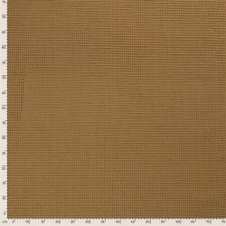 Waffelpiqué *Marie* 6mm Uni - dunkel beige