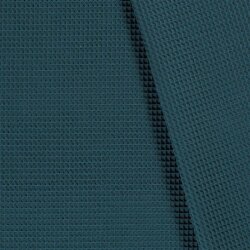 Waffle piqué *Marie* 6mm - dark petrol