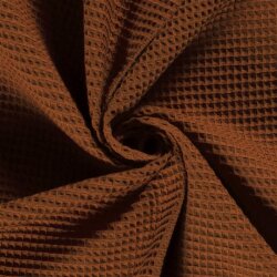 Waffelpiqué *Marie* 6mm Uni - kupfer