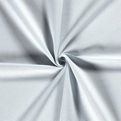 Waffle piqué *Marie* 2mm - light cold blue