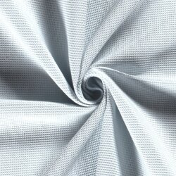 Waffle piqué *Marie* 2mm - light cold blue