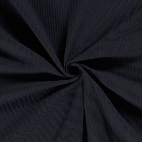 Waffle piqué *Marie* 2mm - midnight blue
