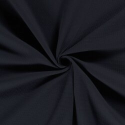 Waffle piqué *Marie* 2mm - midnight blue