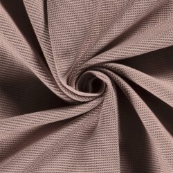 Waffle piqué *Marie* 2mm - dusky pink