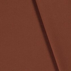 Waffle piqué *Marie* 2mm - soft brick red