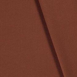 Waffle piqué *Marie* 2mm - soft brick red