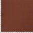 Waffle piqué *Marie* 2mm - soft brick red