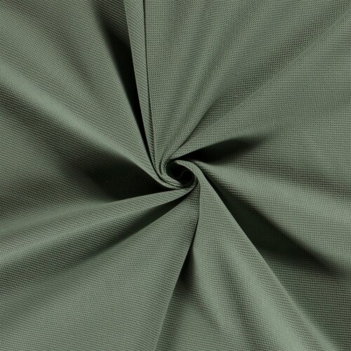 Waffle piqué *Marie* 2mm - menta antica scura