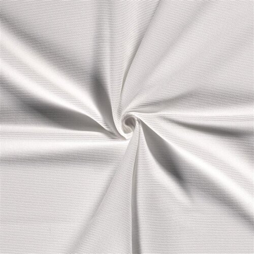 Waffle piqué *Marie* 2mm - white